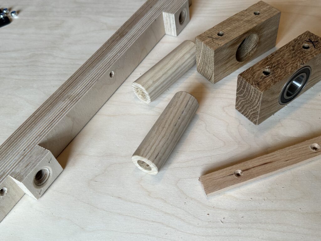 A selection of our wooden parts